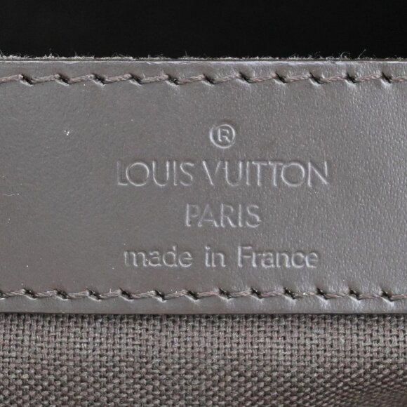 LOUIS VUITTON Naviglio Shoulder Bag Damier Ebene Leather Brown N45255 84KA984 - Picture 11 of 15